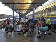 На вокзале в Симферополе